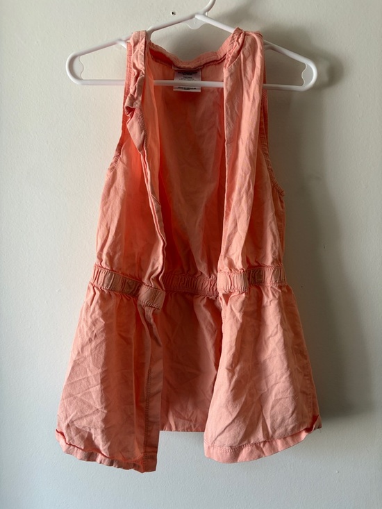 Forever Me Other - Girls Sleeveless Peach Vest Top